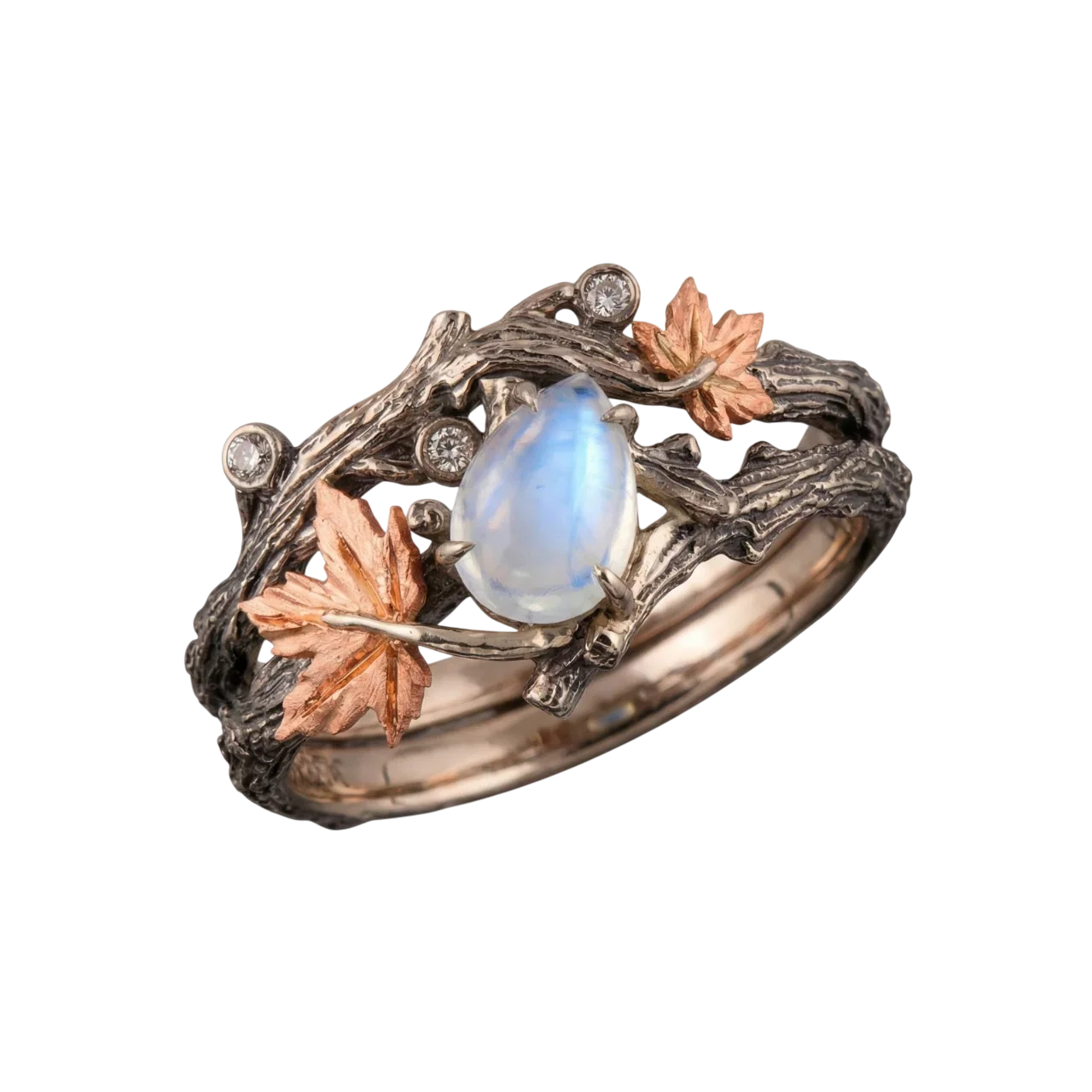 Moonleaf Ring