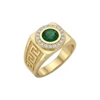 Emerald Sovereign Ring