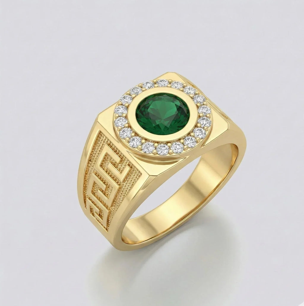 Emerald Sovereign Ring