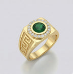 Emerald Sovereign Ring