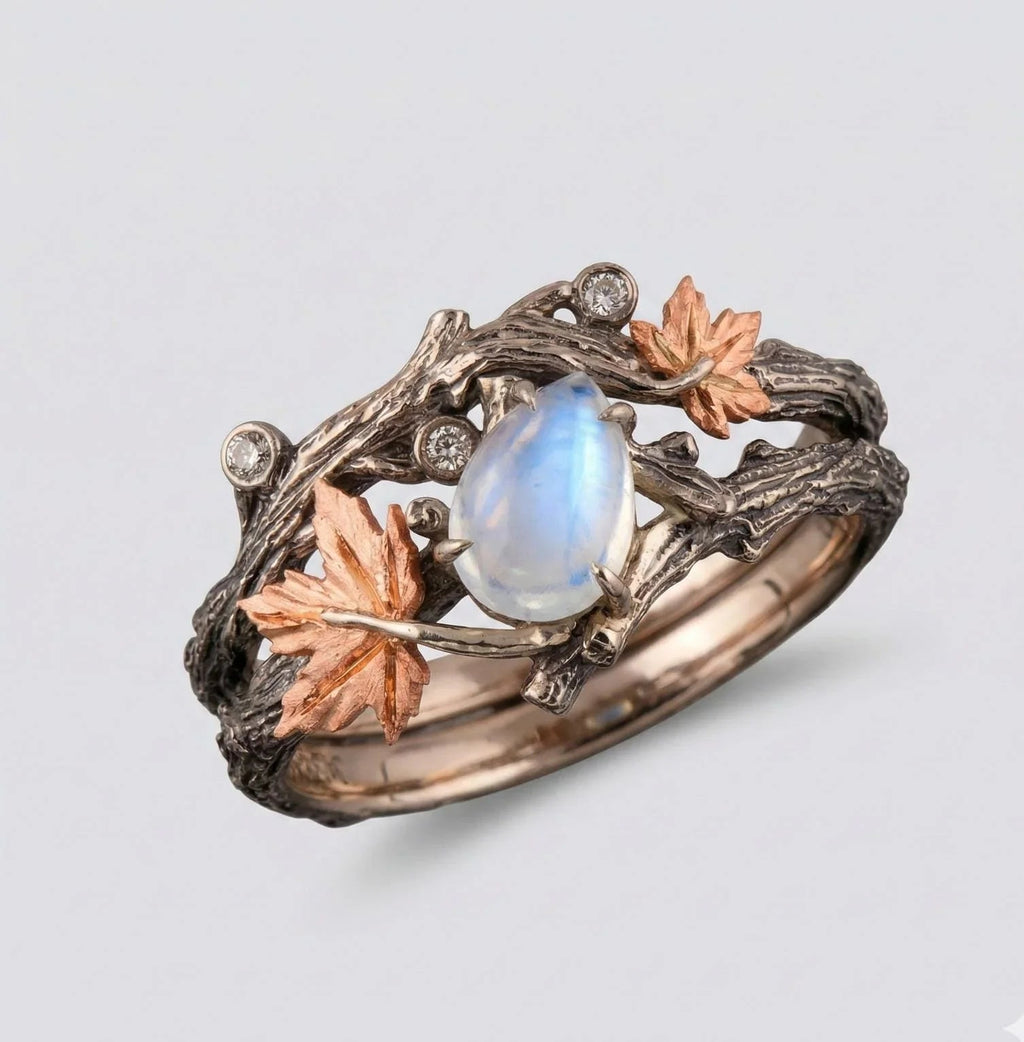 Moonleaf Ring