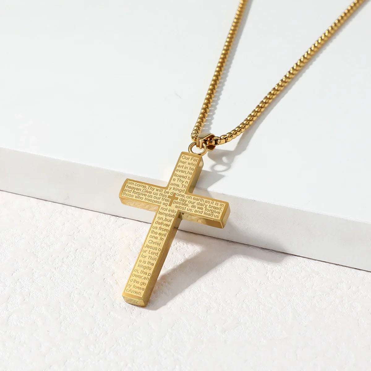 Lumière Cross Pendant