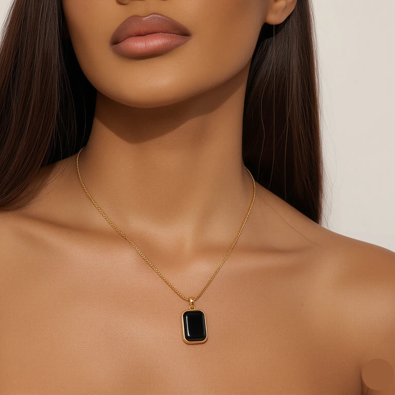 Eclipse Gold Necklace